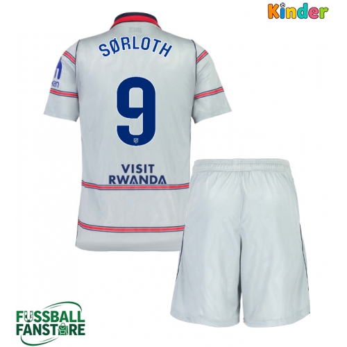 Atletico Madrid Alexander Sorloth #9 Replik 3rd trikot Kinder 2026-27 Kurzarm (+ Kurze Hosen)